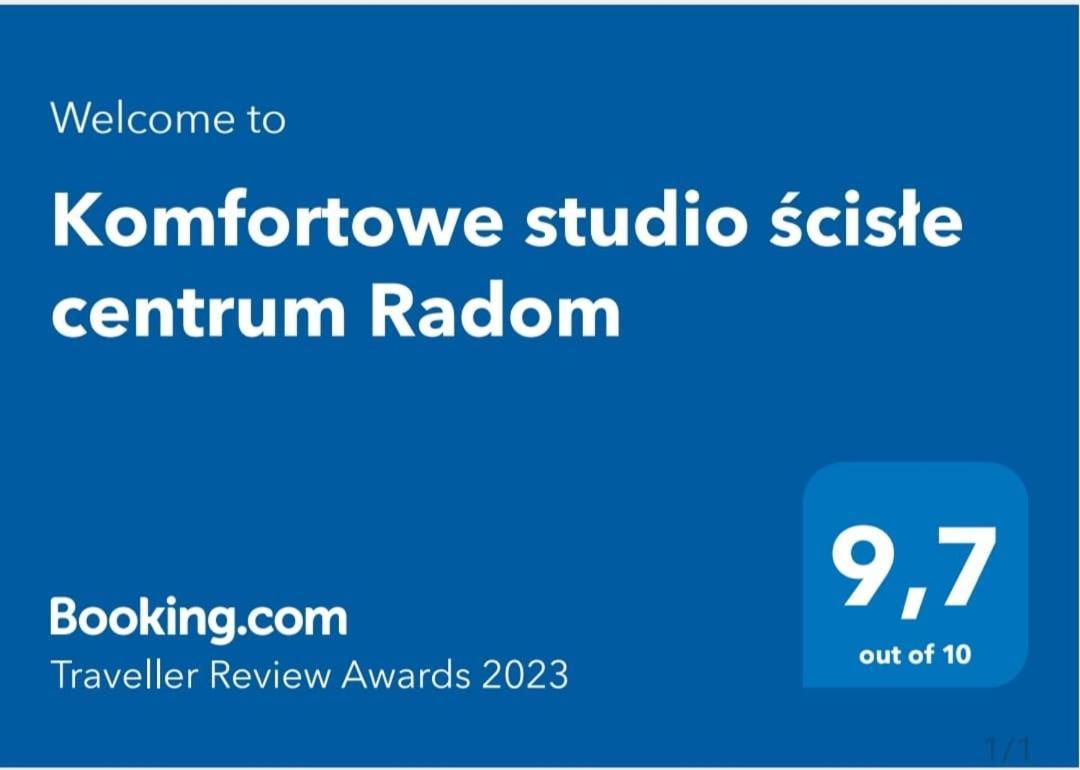 Komfortowe Studio Scisle Centrum Radom Exterior foto